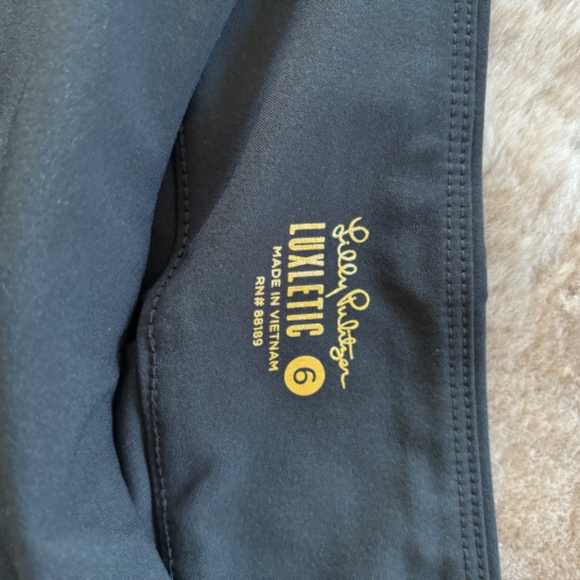 UPF 50+ Luxletic 28" Corso Pant Black size 6 - Picture 5 of 8